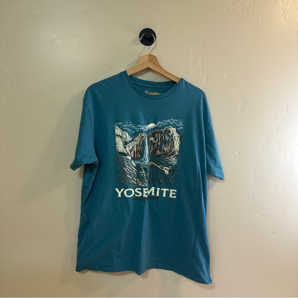 Columbia Men’s Yosemite National Park Blue T Shirt XL